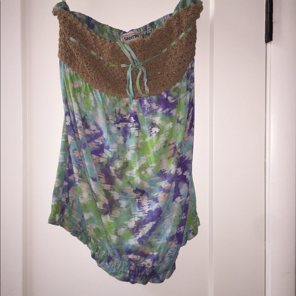 Santiki shirt, tube top